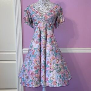 Blackmilk dress Victorian fairycore cottage renaissance fairy floral Lolita